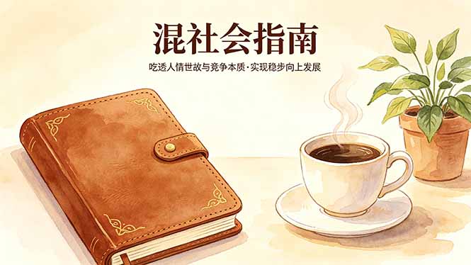 （18282期）付费文章：混社会指南，吃透人情世故与竞争本质，实现稳步向上发展-我爱项目网