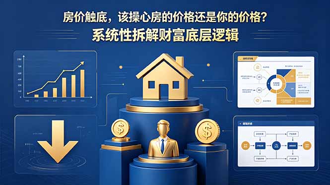 （18602期）付费文章：房价触底，该操心房的价格还是你的价格？系统性拆解财富底层逻辑-我爱项目网