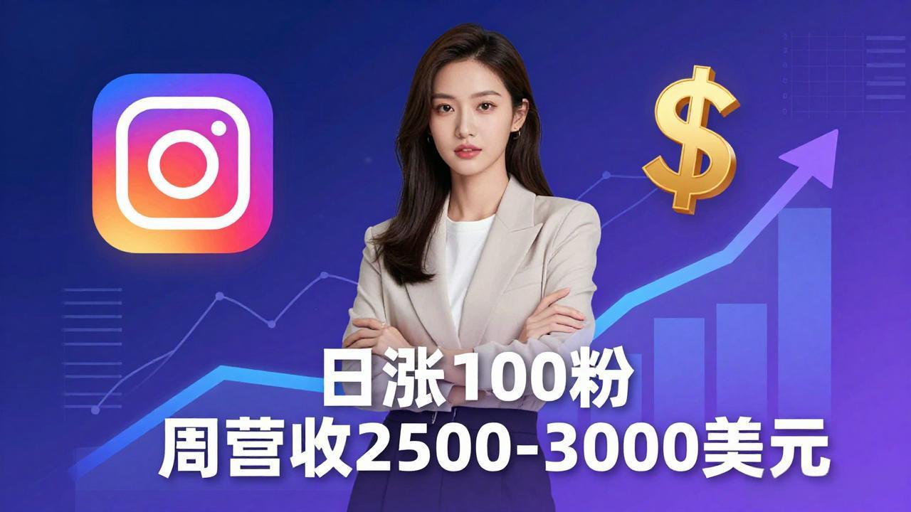 (18299期)想做数字产品?Sheri亲授:日涨100粉、每周2500至3000美元的营收,Instagram躺着赚-我爱项目网