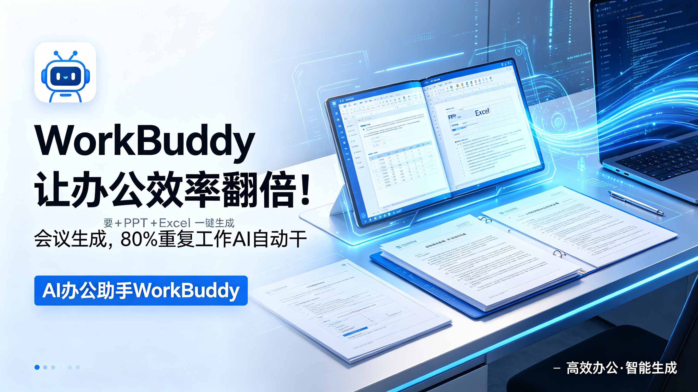 （18859期）WorkBuddy让办公效率翻倍！会议纪要+PPT+Excel一键生成，80%重复工作AI自动干-我爱项目网