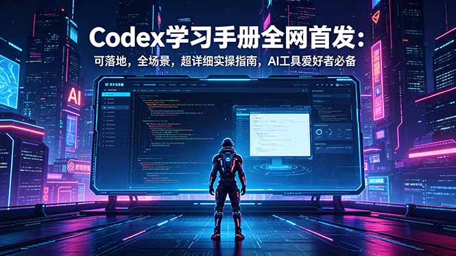 （18871期）Codex学习手册全网首发：可落地，全场景，超详细实操指南，AI工具爱好者必备-我爱项目网