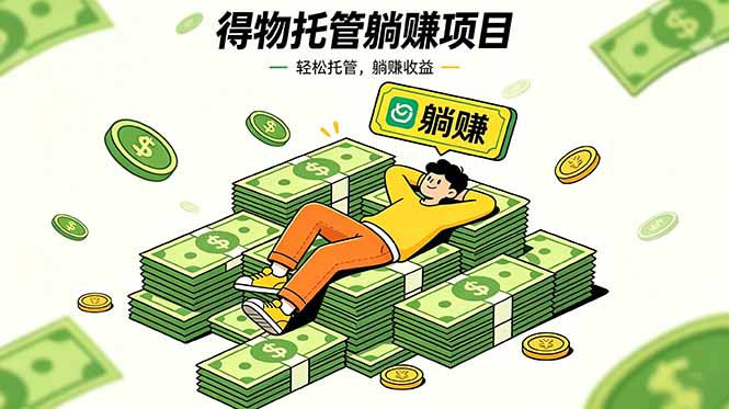 （18726期）26年6月必做！得物视频激励项目，全自动运营单号月利润3600+-我爱项目网