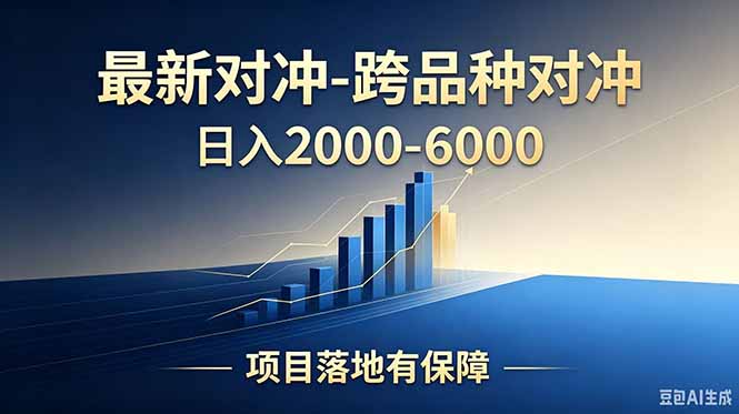 （18843期）跨品种对冲震撼首发！日收益2000-6000+，项目绿色长久，安全稳健，合规靠谱，可批量放大-我爱项目网