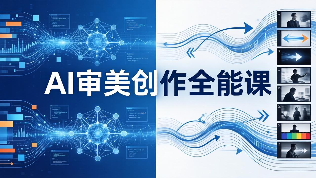 （19207期）AI审美创作全能课-更新0706：MJ+Seedance+模型训练+影视分镜+编剧，一站式掌握AI艺术创作-我爱项目网