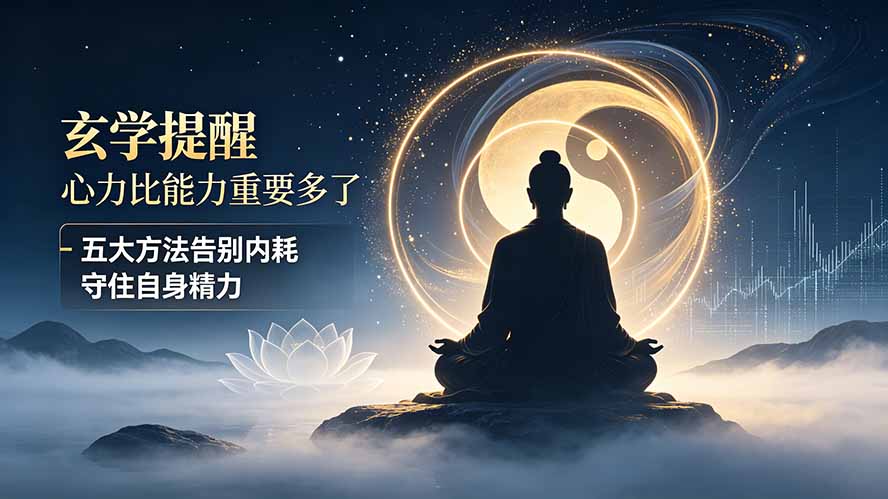 （19474期）付费文章：玄学提醒-心力比能力重要多了，五大方法告别内耗守住自身精力-我爱项目网