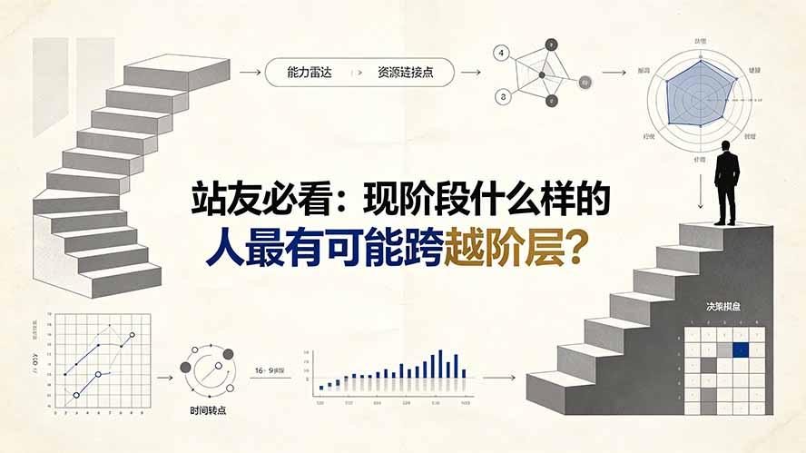 （19475期）付费文章：站友必看：现阶段什么样的人最有可能跨越阶层?-我爱项目网