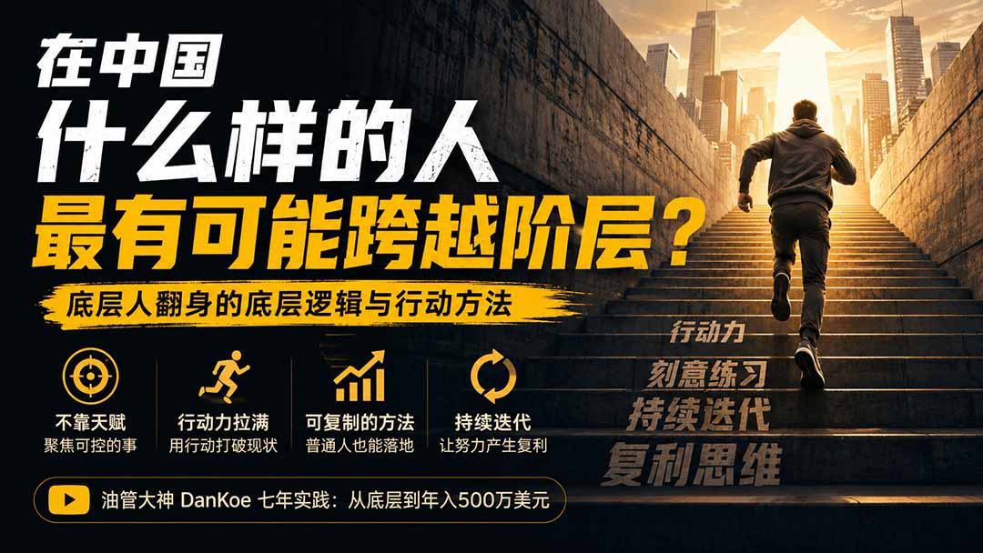 （20083期）付费文章：在中国什么样的人最有可能跨越阶层？底层人翻身的方法！-我爱项目网