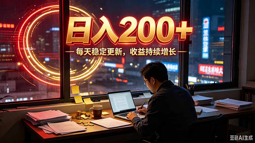 （19715期）番茄达人变现新玩法，全自动运行 每日300+-我爱项目网