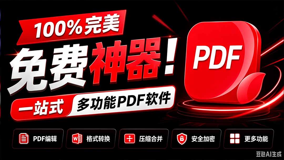 （20512期）100%完美免费神器！一站式多功能PDF软件，支持PDF格式转换压缩编辑等，简约无广告，太Nice了JOPDF-我爱项目网