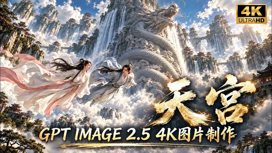 （20764期）【无水印】GPT Image 2.5实测！4K到底多清楚？皮肤、手指、修图与天宫场景全面测试-我爱项目网