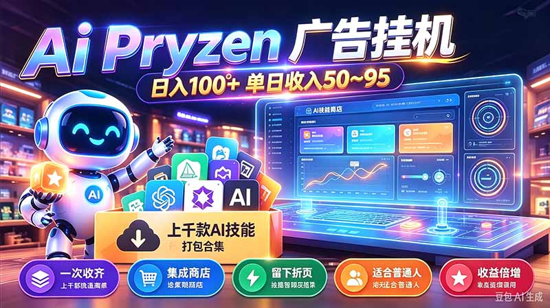 （21241期）Pyrzen广告挂机， 全自动挂机风口项目， 单日50-95/天 虽然不是很暴力但是很稳-我爱项目网